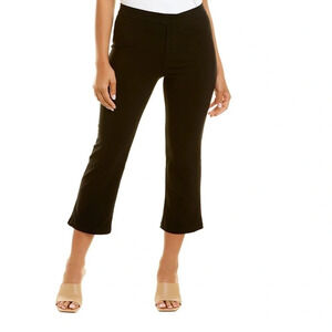 LAUNDRY By Shelli Segal Ankle Trousers with Slits, Black, Size 10, NWT